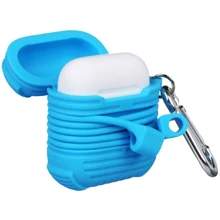 Чехол для наушников Becover Сase Armour i-Smile with Belt Blue IPH1437 (702331) for Apple AirPods: undefined undefined