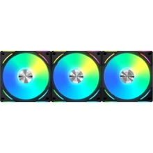 Кулер Lian Li Uni Fan AL 120 V2 3-pack Black (G99.12ALV23B.00): Уровень шума, dB 28.7