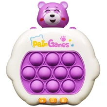 Электронная приставка Bambi антистресс Pop It консоль Quick Push Puzzle Game Fast (15749K(Violet)): Тип игровая консоль