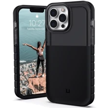 Чохол для iPhone Urban Armor Gear UAG [U] Dip Black (11316U314040) для iPhone 13 Pro Max: Колір черный