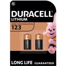 Літієві батареї Duracell Ultra High Power 123 3V, CR123/CR123A/CR17345, 2 шт (5000394020320): undefined undefined