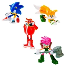 Набір ігрових фігурок Sonic Prime Пригоди Емі 5 фігурок 6.5 см (SON2040C): Тип Набор игровых фигурок