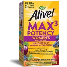 Nature's Way Alive Women's Max Potency Вітаміни для жінок 90 таблеток: Тип мультивітаміни