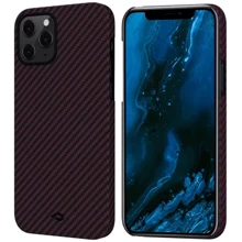 Чехол для iPhone Pitaka MagEZ Case Twill Black/Red (KI1203P) for iPhone 12 Pro Чехол для iPhone Pitaka MagEZ Case Twill Black/Red (KI1203P) for iPhone 12 Pro
