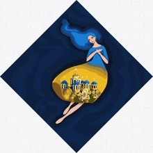 Картина по номерам Идейка Берегиня Владимирская 30х30 см (KHO4913): Производитель Идейка