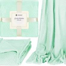 Плед Springos Extra Soft 160x200 см мятный (HA7145): Производитель Springos
