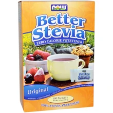 NOW Foods BetterStevia Packets 100 pack /100 g/: Форма випуску порошок