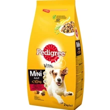Сухий корм для собак Pedigree Adult Mini Яловичина та овочі 2 кг (5998749120927/5998749145135): Тип Сухой корм