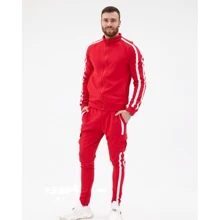 Спортивный костюм ISSA PLUS SG-14 56-58 красный: Вид Спортивные костюмы