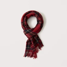 Чоловічий шарф Abercrombie & Fitch червоний (AF8396M): Стать Мужской