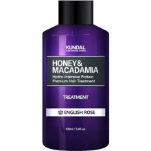 Kundal Honey & Macadamia Treatment English Rose Маска-Кондиционер для волос Английская роза 100 ml: Пол Для женщин