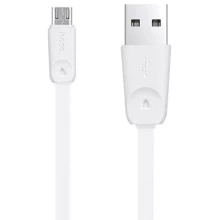 Кабель Hoco USB Cable to microUSB X9 High Speed 1m White: Тип USB Cable - microUSB