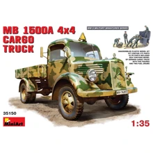 Збірна модель MiniArt Німецький повнопривідний вантажний автомобіль MB L1500A (MA35150): Виробник MiniArt