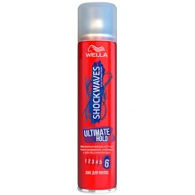 Wella Shockwaves Лак для волос Максимальная фиксация 400 ml: Пол Для женщин