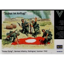 Набір фігурок Master Box Німецькі піхотинці та відзнака (MB3545): Виробник Master Box