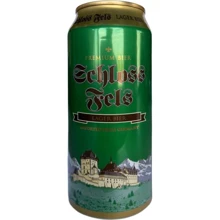Пиво светлое Schlossfels Lager ж/б 4.2% 0.5л (PLK4054500133993): Объем, л 0.5