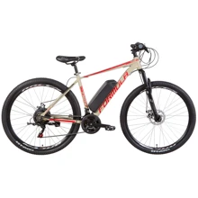 Электровелосипед 29" Formula THOR 1.0 350Вт 36В, 2021 (оливковый с красным и черным (м)) (ELB-FR-29-107): Цвет зеленый