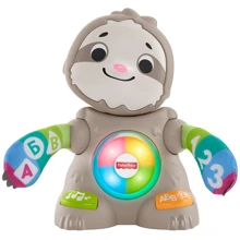 Интерактивная игрушка Fisher-Price Танцующий Ленивец серии Linkimals (GHY96): Возраст от 9-ти месяцев