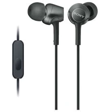Навушники Sony MDR-EX255AP Black: Тип конструкції вакуумні