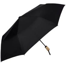 Екозонт жіночий автомат Fare чорний (FARE5429-black): Фасон Складаний (3 додавання)