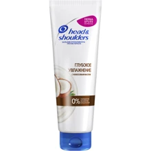 Head & Shoulders 275 ml Бальзам-ополаскиватель против перхоти Глубокое увлажнение с кокосовым маслом: Пол Унисекс