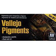 Набір Vallejo пігментів "Іржа та олія" №1, 4 шт VLJ73196: Виробник Vallejo