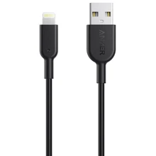 Кабель ANKER USB Cable to Lightning Powerline II V2 90cm Black (A8432H11): Тип USB Cable - Lightning