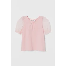 Топ H & M 412-8860301 122-128 см рожева: Тип Блузи