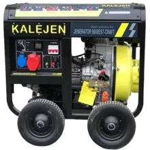 Дизельний генератор Kalejen 9500ex 7,5kW: Тип електростанції дизельний
