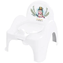 Горшок-стульчик Tega Baby Дикий запад Единорог с музыкой белый PO-074-103-JEDNOROŻEC: Цвет белый