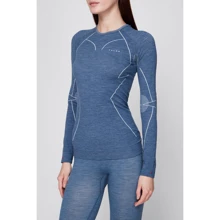 Термореглан Falke ESS Wool-Tech capitain 33211-6751 42 синий: undefined undefined