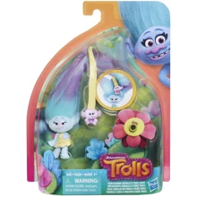 Игровой набор Hasbro Trolls с троллем с супер длинными поднимающимися волосами CHENILLE HAIR RAISING WITH BABY (C1300_E0444): Тип Персонаж мультфильма, фильма