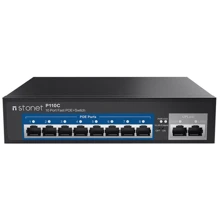Мережевий комутатор Netis P110C: Порти тільки Fast Ethernet (10/100)