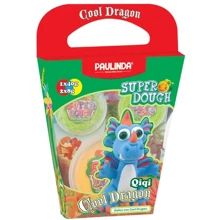 Масса для лепки Paulinda Super Dough Cool Dragon Дракон голубой (PL-081378-14): Производитель PAULINDA
