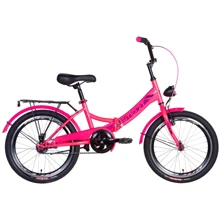 Formula SMART 2021 20" с фонарём розовый с малиновым (OPS-FR-20-067): Диаметр колес, дюймов 20