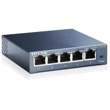 Сетевой коммутатор TP-Link TL-SG105: Порты только Gigabit Ethernet (10/100/1000)