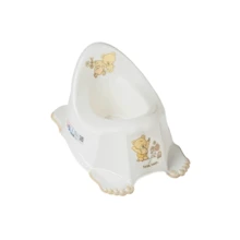 Детский горшок Tega baby Мишка музыкальный белый (PO-046-118): Цвет белый