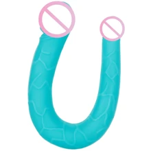 Двухсторонний фаллоимитатор California Exotic Novelties Silicone Double Dong AC/DC: Назначение Для двойного проникновения