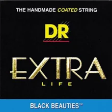 Струна для гитар Струны для электрогитары DR BKE-10 BLACK BEAUTIES (10-46) Medium: Тип Комплект струн