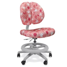 Кресло Mealux Duo Kid P (арт.Y-616 P) обивка розовая с шариками: Возраст ребенка От 5-ти лет
