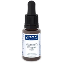 Pure Encapsulations Vitamin D3 vegan 10 ml Вітамін D3 Веганська (PE-01644): Тип вітамін D