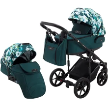 Коляска 2 в 1 Adamex Porto Light Flowers 9: Тип коляски Универсальная коляска (2-в-1)