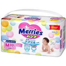 Подгузники-трусики Merries Jumbo M 6-11 кг 33 шт (4901301230584): Тип Подгузники-трусики