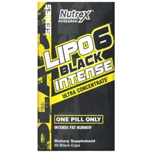 Жироспалювач Nutrex Lipo 6 Black Intense 60 caps / 60 servings: Стать Унисекс