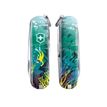 Мультитул Victorinox Classic LE Deep Dive 58мм/7функций/цветной (0.6223.L2006): Тип мини-мультитул