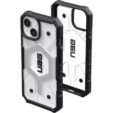 Чехол для iPhone Urban Armor Gear UAG Pathfinder Magsafe Ice (114311114343) for iPhone 15 Plus: Цвет серебристый