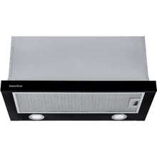 Вытяжка INTERLINE SHARK PLUS BL/S A/60: Тип воздухоочистителя Рециркуляция, Отвод