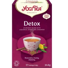 Чай Yogi Tea травяной с пряностями Детокс органический 30.6 г (4012824402492): undefined undefined