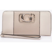 Жіночий гаманець Guess Annarita Slg Large Zip Around бежевий (SWVG7583460-TMU): Стать жіночий