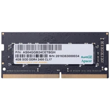 Apacer DDR4 8Gb 2400MHz SO-DIMM (ES.08G2T.GFH): Тип DDR4